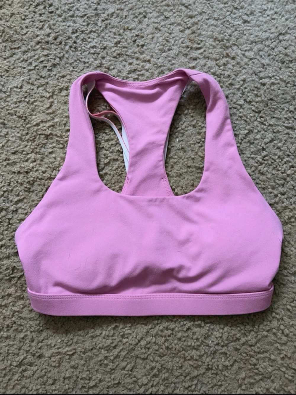 Fabletics Pink Racerback Sports Bra -